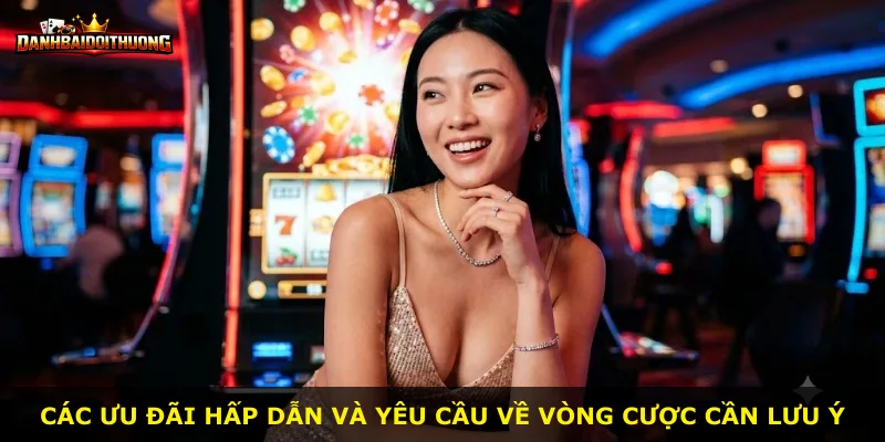 Các ưu đãi hấp dẫn và yêu cầu về vòng cược cần lưu ý