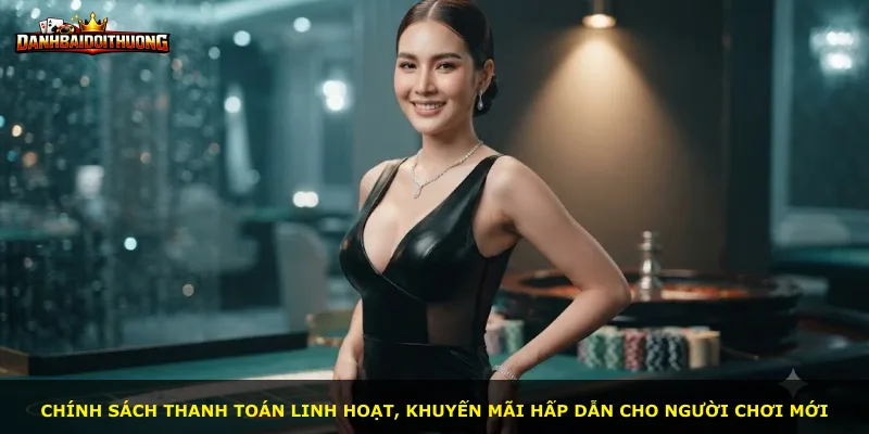 Chính sách thanh toán linh hoạt, khuyến mãi hấp dẫn cho người chơi mới