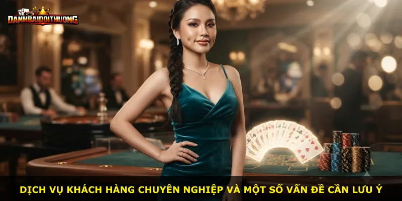 Dịch vụ khách hàng chuyên nghiệp và một số vấn đề cần lưu ý