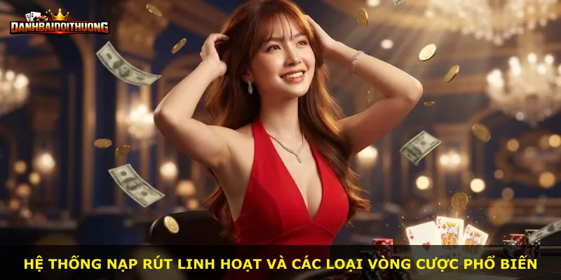 Hệ thống nạp rút linh hoạt và các loại vòng cược phổ biến