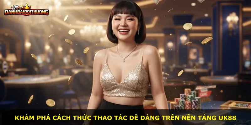 Khám phá cách thức thao tác dễ dàng trên nền tảng Uk88