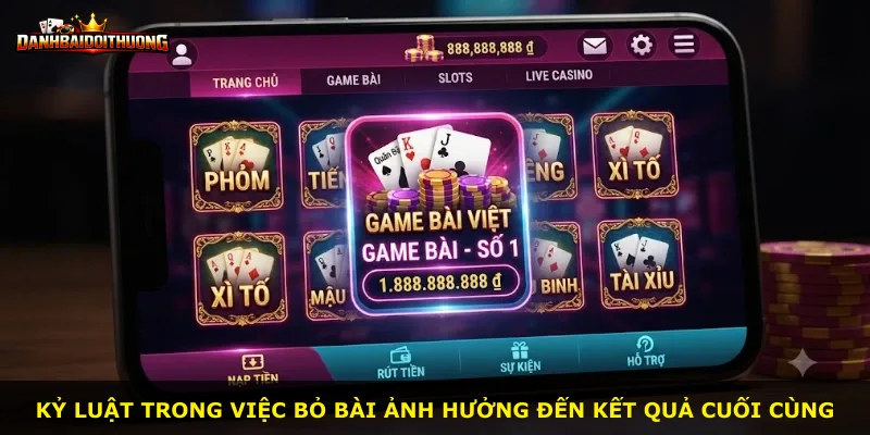 Kỷ luật trong việc bỏ bài ảnh hưởng đến kết quả cuối cùng