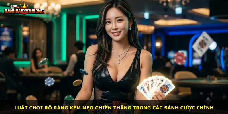Luật chơi rõ ràng kèm mẹo chiến thắng trong các sảnh cược chính