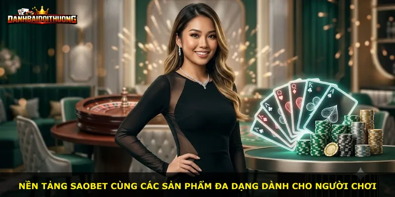 Nền tảng Saobet cùng các sản phẩm đa dạng dành cho người chơi