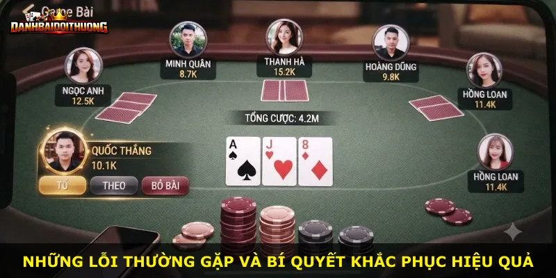 Những lỗi thường gặp và bí quyết khắc phục hiệu quả