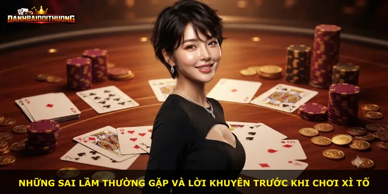Những sai lầm thường gặp và lời khuyên trước khi chơi Xì Tố