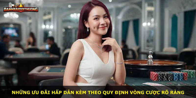 Những ưu đãi hấp dẫn kèm theo quy định vòng cược rõ ràng