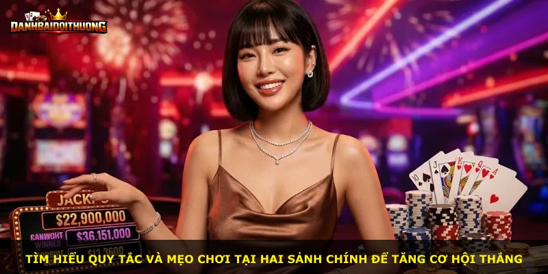 Tìm hiểu quy tắc và mẹo chơi tại hai sảnh chính để tăng cơ hội thắng