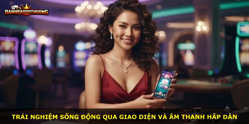 Trải nghiệm sống động qua giao diện và âm thanh hấp dẫn