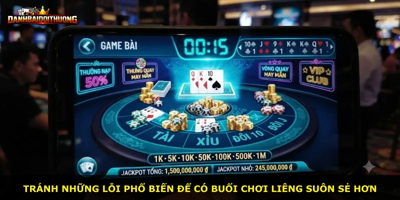 Tránh những lỗi phổ biến để có buổi chơi Liêng suôn sẻ hơn