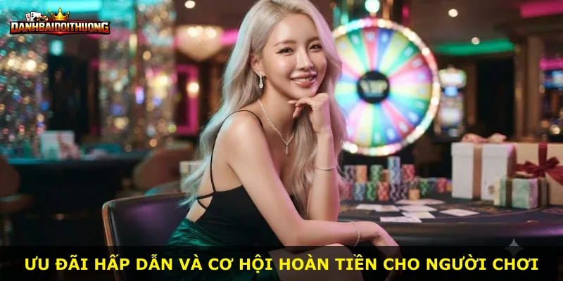 Ưu đãi hấp dẫn và cơ hội hoàn tiền cho người chơi