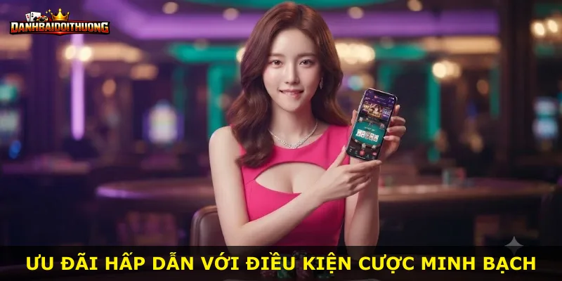 Ưu đãi hấp dẫn với điều kiện cược minh bạch